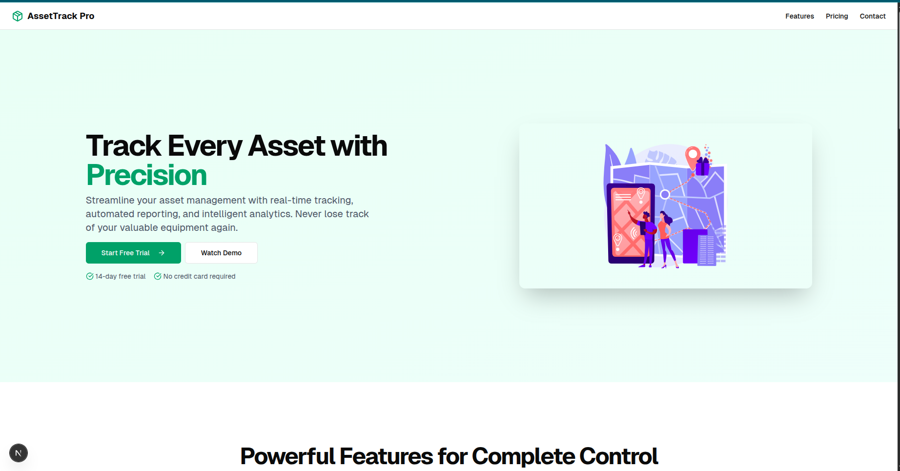 AssetTrackPro - Assets management system