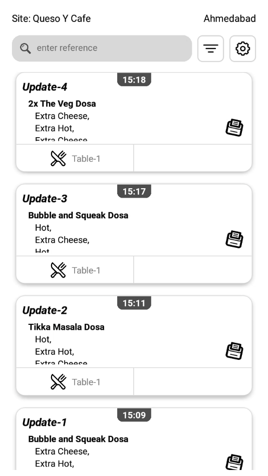 Meal-Rush - Kitchen App